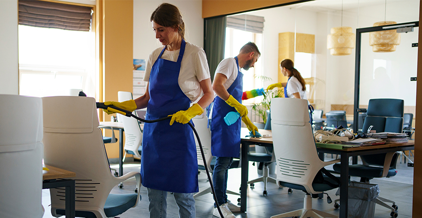 Grund und Intensivreinigung